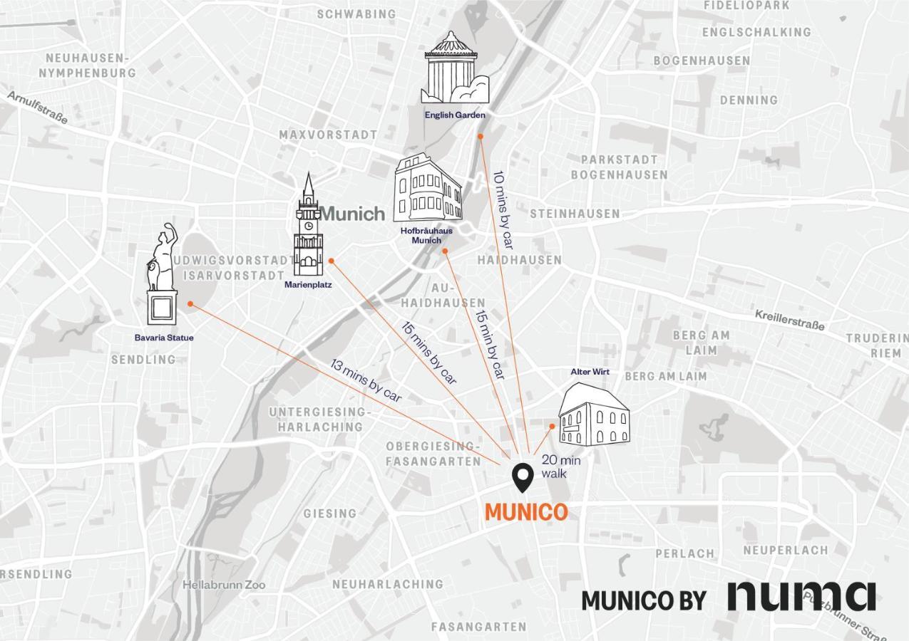 Numa Munich Munico Aparthotel Exterior photo